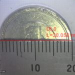 一円玉の寸法