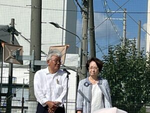 浅川健造さんと吉田聖子さん