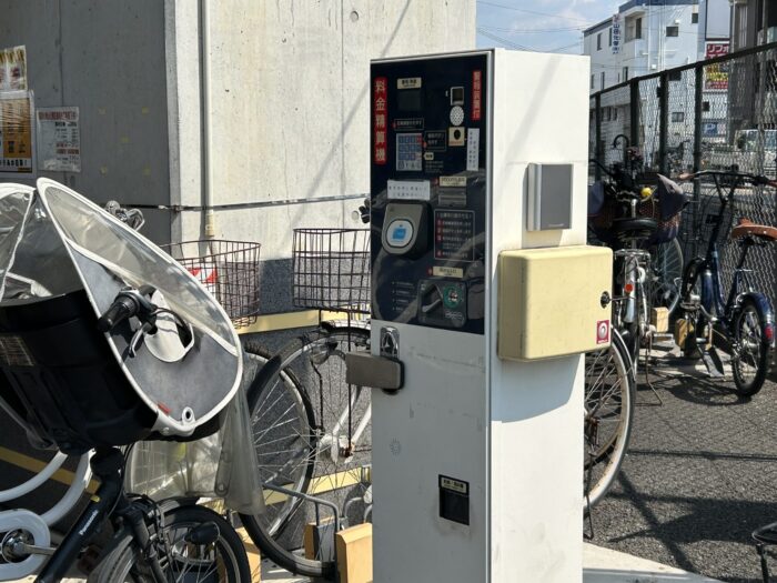 駐輪場の料金精算機の使い方が難しい？