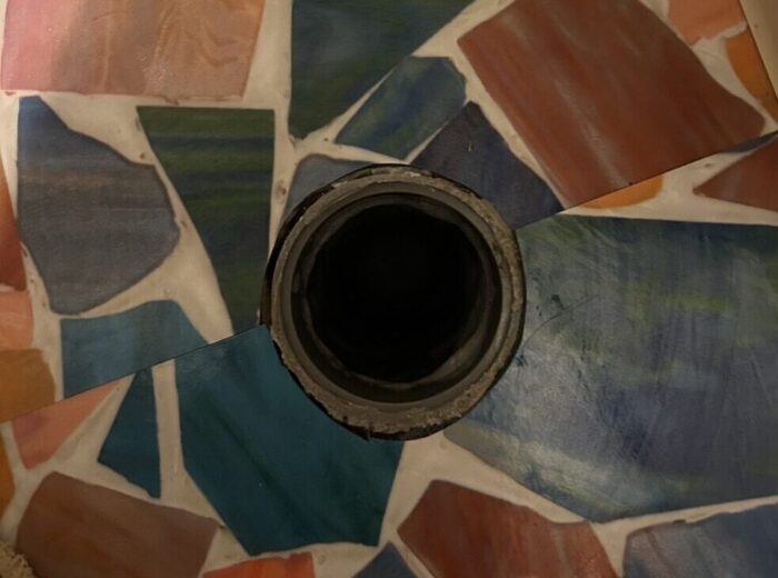 排水口の部品も新しいものに交換