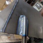 チタンのアルゴン溶接（TIG溶接）